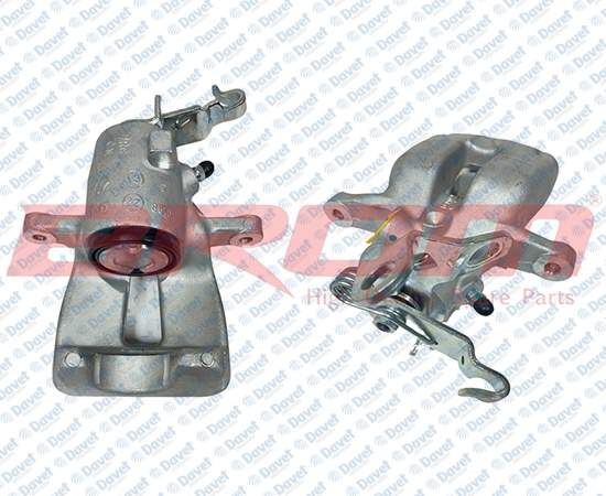 BROM VW35038 Fren Kaliperi Arka Sag A3 Golf V Vi Jetta Scirocco Altea Toledo Octavia Super B Yeti Eos Touran [ Aliminyum Dokme Capi: 41mm 1 Piston ]